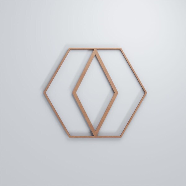 Ekena Millwork Small Hillrose Decorative Fretwork Wood Wall Panels, Wood (Paint Grade), 11 3/8"W x 11 3/8"H x 3/8"T - WALW12X12X0375HREMF