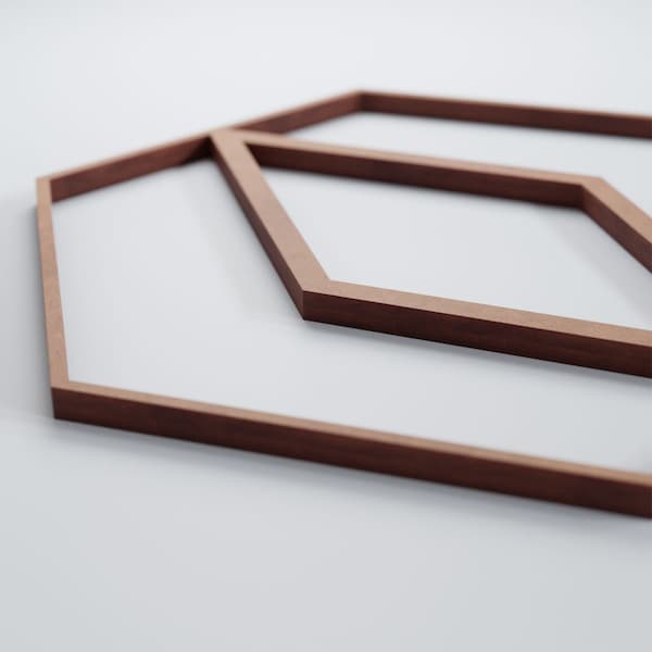 Ekena Millwork Small Hillrose Decorative Fretwork Wood Wall Panels, Wood (Paint Grade), 11 3/8"W x 11 3/8"H x 3/8"T - WALW12X12X0375HREMF