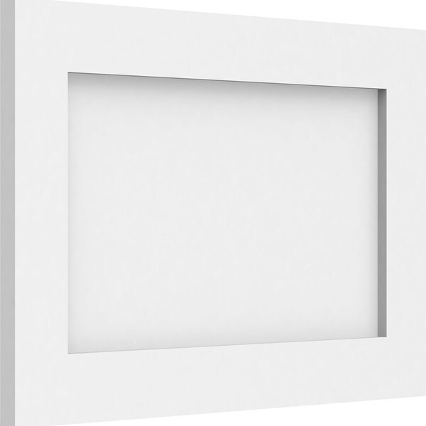Ekena Millwork Cornell Flat Panel Decorative Wall Panel, 18"W x 12"H x 5/8"P - WALP18X12X062CNL