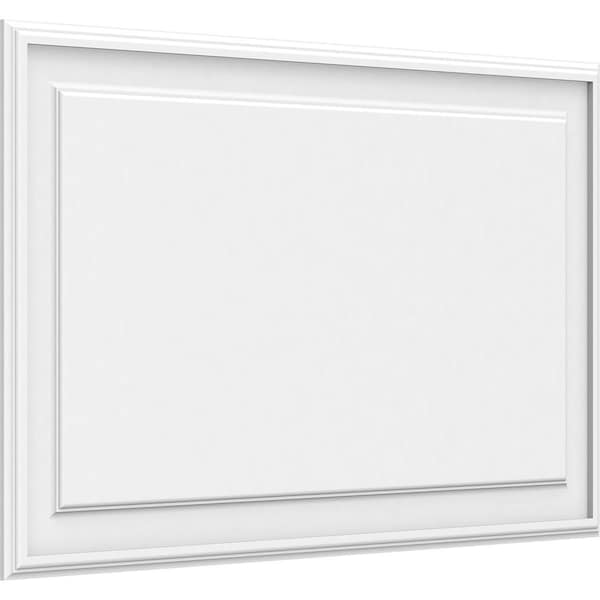 Ekena Millwork Legacy Raised Panel Decorative Wall Panel, 40"W x 24"H x 5/8"P - WALP40X24X062LEG