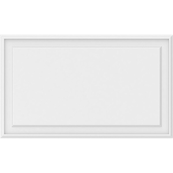 Ekena Millwork Legacy Raised Panel Decorative Wall Panel, 40"W x 24"H x 5/8"P - WALP40X24X062LEG