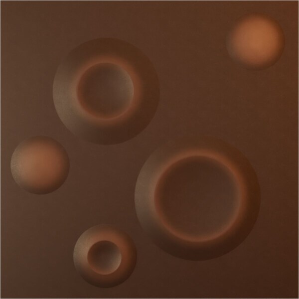Ekena Millwork 19 5/8in. W x 19 5/8in. H Cole EnduraWall Decorative 3D Wall Panel Covers 2.67 Sq. Ft. - WP20X20CODRU