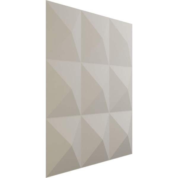 Ekena Millwork 19 5/8in. W x 19 5/8in. H Benson EnduraWall Decorative 3D Wall Panel, Total 32.04 Sq. Ft., 12PK - WP20X20BEGBW-CASE-12
