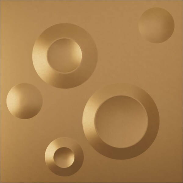 Ekena Millwork 11 7/8in. W x 11 7/8in. H Cole EnduraWall Decorative 3D Wall Panel Covers 0.98 Sq. Ft. - WP12X12COBGL