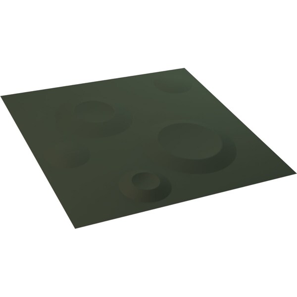 Ekena Millwork 11 7/8in. W x 11 7/8in. H Cole EnduraWall Decorative 3D Wall Panel, Total 11.76 Sq. Ft., 12PK - WP12X12COGHC-CASE-12