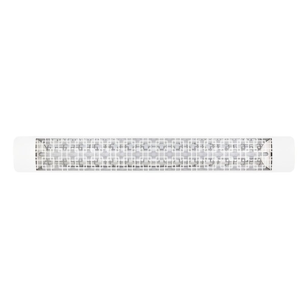 Eurofase 304 SS 61in Single Element 3000W 240V Heater, White, Brix Decor Plate - EF30240W5