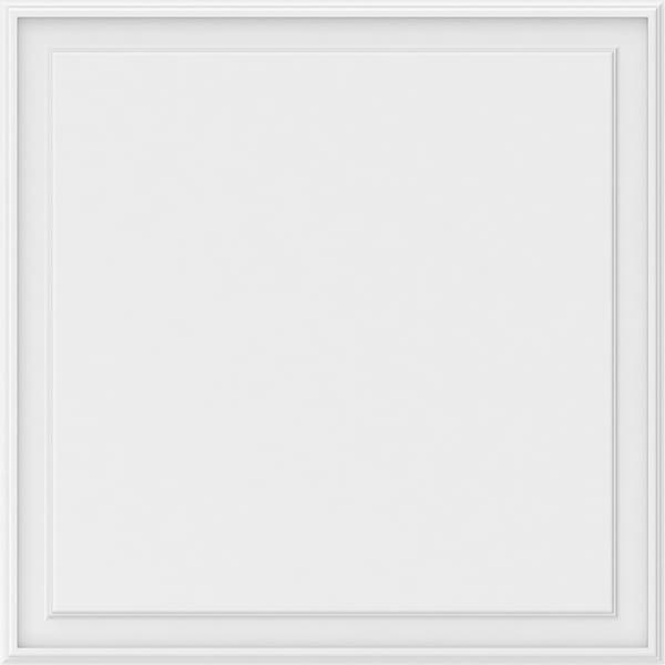 Ekena Millwork Legacy Raised Panel Decorative Wall Panel, 38"W x 38"H x 5/8"P - WALP38X38X062LEG