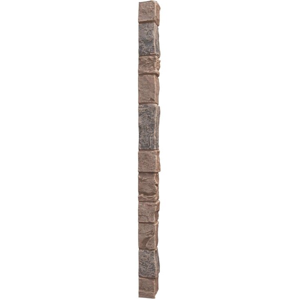 Ekena Millwork Universal Outside Corner for StoneWall Faux Stone Siding Panels - PNUOC03X48OC