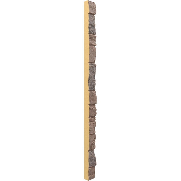 Ekena Millwork Universal Outside Corner for StoneWall Faux Stone Siding Panels - PNUOC03X48OC