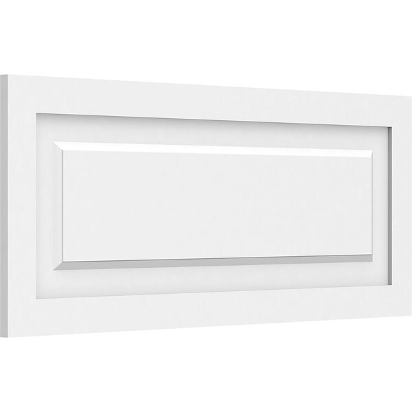 Ekena Millwork Harrison Raised Panel Decorative Wall Panel, 34"W x 14"H x 5/8"P - WALP34X14X062HAR