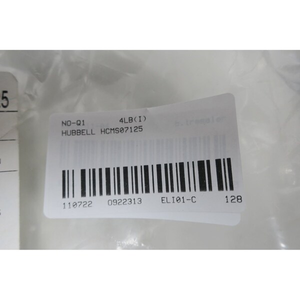 Conector recto hembra de MiniChange de Hubbell de 25 pies - HCMS07125