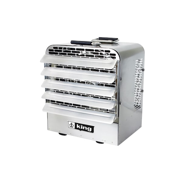 King Electric Pkbs Stainless Portable Unit Heater 208V 5Kw 3-Ph - PKBS2005-3-T-FM