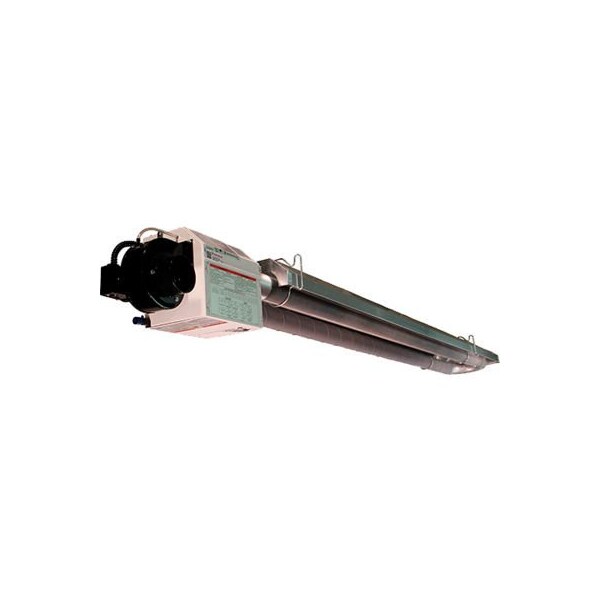 Combustion Research Corporation Serengeti-IR Propane Gas Infrared U Tube Heater, 20' Tube Length, 55000 BTU - 0919R.10LP.U