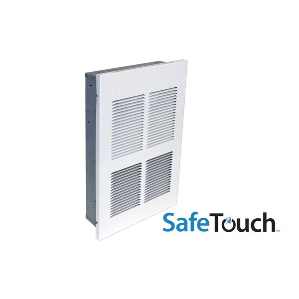 King Electric EFW LOW DENSITY SAFETOUCH LG WALL HEATER 240V 1200W WHITE - EFW2412-LD-W