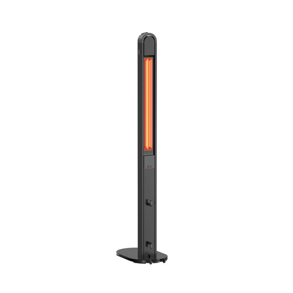 Deko Living 1500W Infrared Adjustable Angle Tower Heater with Carbon Fiber Tube - COH40007
