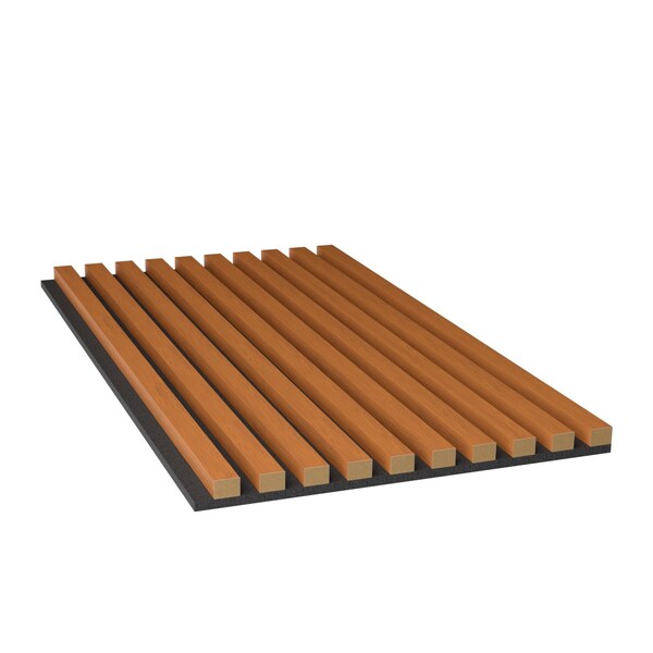Ekena Millwork AcoustixPro Noise Cancelling Traditional Small Slat Wall Panel - SWA0625X0500TREA