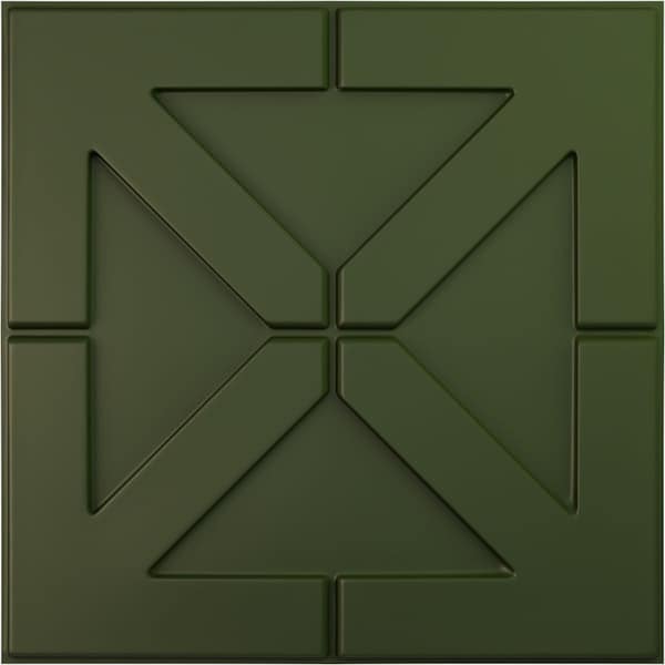 Ekena Millwork 19 5/8in. W x 19 5/8in. H Xander EnduraWall Decorative 3D Wall Panel Covers 2.67 Sq. Ft. - WP20X20XAGCG