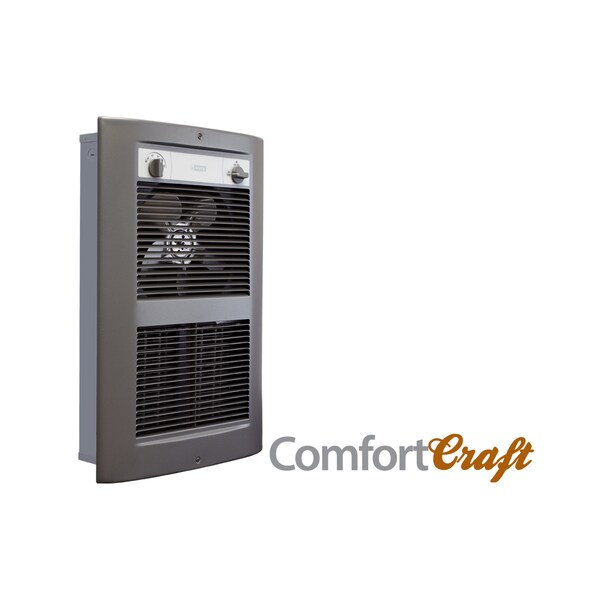 King Electric Lpw Series 2 Wall Heater, 240V 4500W, Satin Nickel, Retail Packaging - LPW2445T-S2-SN-R