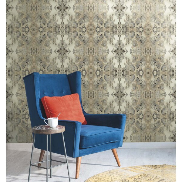 York Wallcoverings Inner Beauty Off White Wallpaper - DN3717