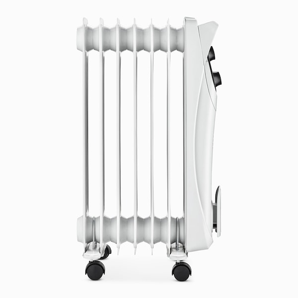 Proaira Oil Filled Radiator Heater, 7 Fins, 1500W - HTR100