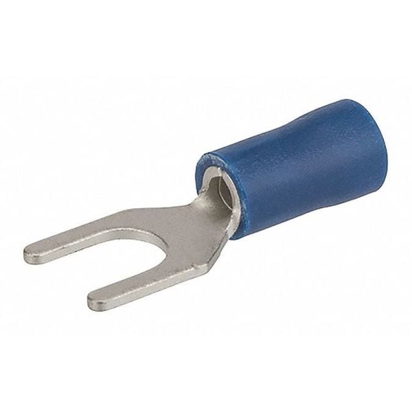 Terminal de lengüeta de vinilo para cables de 16-14 AWG con espiga #10 - S16-10V de Nsi Industries