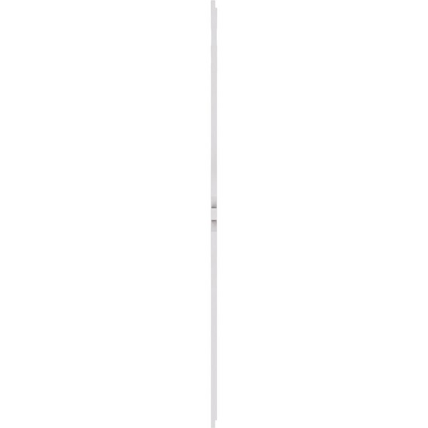 Ekena Millwork Set of Four Panels for 94 1/2"W x 28 1/4"H Cedar Park Fretwork Wainscot Wall Paneling - WPKP14X01X47CRP