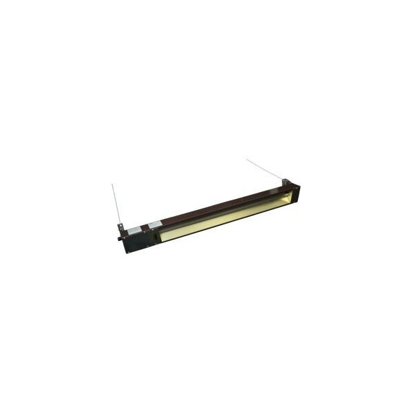 Tpi TPI Infrared Spot Heater For Indoor/Outdoor Use, 1500W, 120V, 5-3/8"W x 6-1/2"H, Brown - OCH46120VE