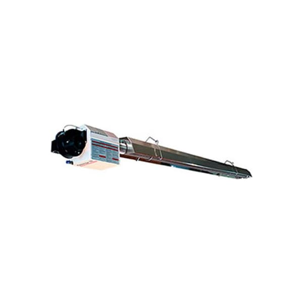 Combustion Research Corporation Omega II Propane Gas Infrared Straight Tube Heater, 30' Tube Length, 50000 BTU - 0920.30LP.S