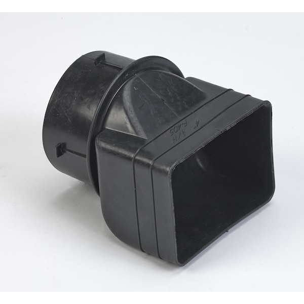 Ads 3 In X 4 In X 4 In Downspout Adapter (3Pk) - M0465-0-0