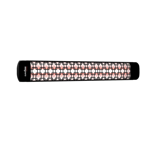 Eurofase Black Brix Decor Plate Upgrade Kit For Eurofase 61in Patio Heaters - EF61DCB5