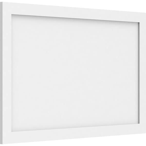 Ekena Millwork Cornell Flat Panel Decorative Wall Panel, 38"W x 24"H x 5/8"P - WALP38X24X062CNL
