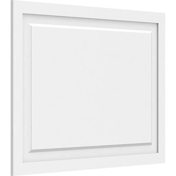 Ekena Millwork Harrison Raised Panel Decorative Wall Panel, 38"W x 28"H x 5/8"P - WALP38X28X062HAR