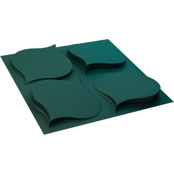 Ekena Millwork 19 5/8in. W x 19 5/8in. H Clover EnduraWall Decorative 3D Wall Panel Covers 2.67 Sq. Ft. - WP20X20CVGLN
