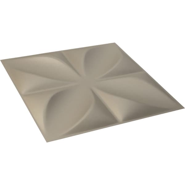 Ekena Millwork 11 7/8in. W x 11 7/8in. H Helene EnduraWall Decorative 3D Wall Panel Covers 0.98 Sq. Ft. - WP12X12HECSV