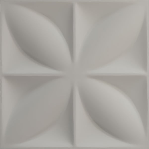 Ekena Millwork 11 7/8in. W x 11 7/8in. H Helene EnduraWall Decorative 3D Wall Panel Covers 0.98 Sq. Ft. - WP12X12HECSV