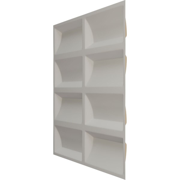Ekena Millwork 19 5/8in. W x 19 5/8in. H Robin EnduraWall Decorative 3D Wall Panel, Total 32.04 Sq. Ft., 12PK - WP20X20RBGBE-CASE-12