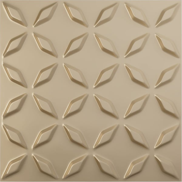 Ekena Millwork 19 5/8in. W x 19 5/8in. H Delfina EnduraWall Decorative 3D Wall Panel Covers 2.67 Sq. Ft. - WP20X20DLECE