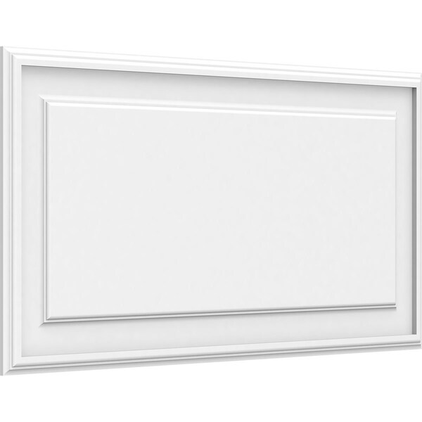 Ekena Millwork Legacy Raised Panel Decorative Wall Panel, 36"W x 18"H x 5/8"P - WALP36X18X062LEG