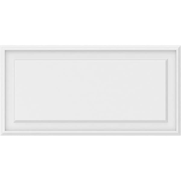 Ekena Millwork Legacy Raised Panel Decorative Wall Panel, 36"W x 18"H x 5/8"P - WALP36X18X062LEG