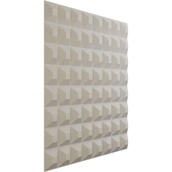 Ekena Millwork 19 5/8in. W x 19 5/8in. H Bradford EnduraWall Decorative 3D Wall Panel, Total 32.04 Sq. Ft., 12PK - WP20X20BRGBW-CASE-12