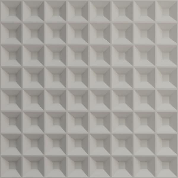 Ekena Millwork 19 5/8in. W x 19 5/8in. H Bradford EnduraWall Decorative 3D Wall Panel, Total 32.04 Sq. Ft., 12PK - WP20X20BRGBW-CASE-12