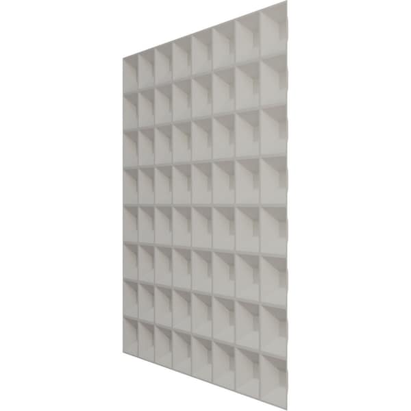 Ekena Millwork 19 5/8in. W x 19 5/8in. H Bradford EnduraWall Decorative 3D Wall Panel, Total 32.04 Sq. Ft., 12PK - WP20X20BRGBW-CASE-12