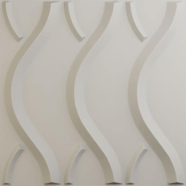 Ekena Millwork 19 5/8in. W x 19 5/8in. H Nexus EnduraWall Decorative 3D Wall Panel Covers 2.67 Sq. Ft. - WP20X20NXGBW