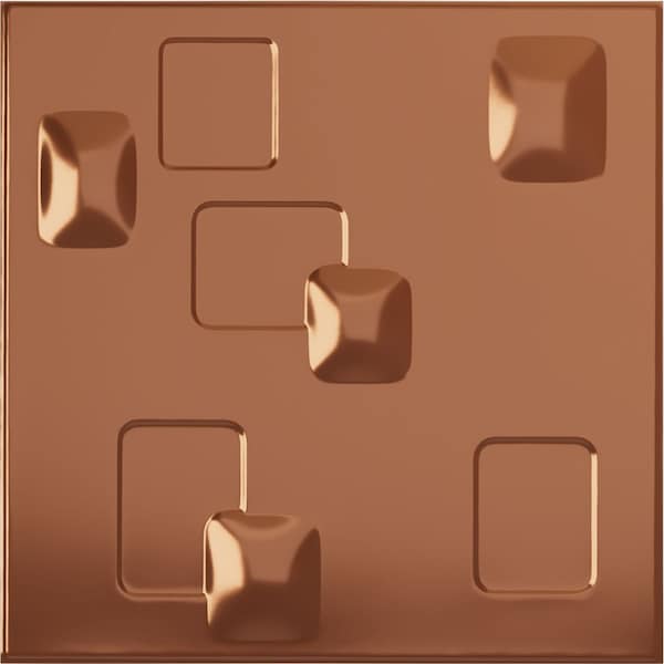 Ekena Millwork 19 5/8in. W x 19 5/8in. H Avila EnduraWall Decorative 3D Wall Panel, Total 32.04 Sq. Ft., 12PK - WP20X20AVBCO-CASE-12