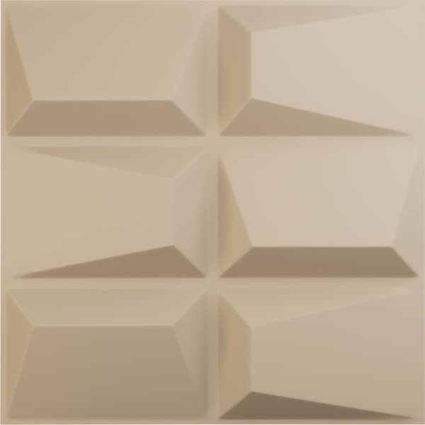 Ekena Millwork 19 5/8in. W x 19 5/8in. H Stratford EnduraWall Decorative 3D Wall Panel Covers 2.67 Sq. Ft. - WP20X20STGBE