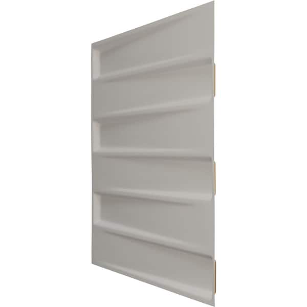 Ekena Millwork 19 5/8in. W x 19 5/8in. H Keyes EnduraWall Decorative 3D Wall Panel Covers 2.67 Sq. Ft. - WP20X20KYBGL