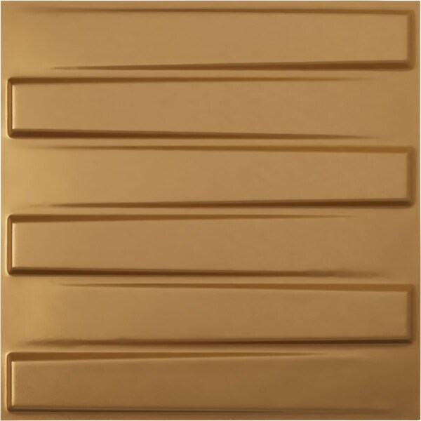 Ekena Millwork 19 5/8in. W x 19 5/8in. H Keyes EnduraWall Decorative 3D Wall Panel Covers 2.67 Sq. Ft. - WP20X20KYBGL