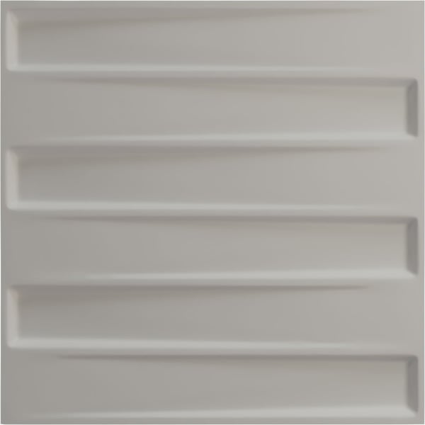 Ekena Millwork 19 5/8in. W x 19 5/8in. H Keyes EnduraWall Decorative 3D Wall Panel Covers 2.67 Sq. Ft. - WP20X20KYBGL