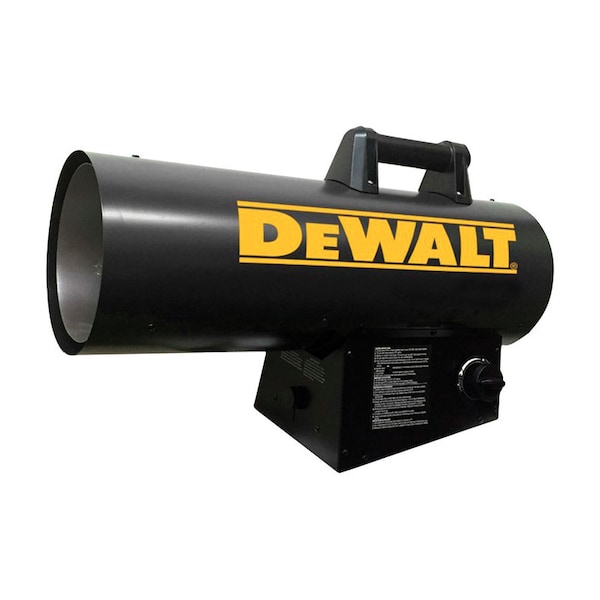 Dewalt DeWalt 125,000 Btu/h 3000 sq ft Forced Air Propane Portable Heater - F340755