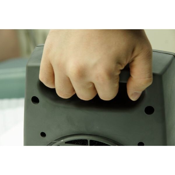 Dayton Portable Electric Heater, 1500/900, 120V AC, 1 Phase, 5118 / 3071 BtuH, Oscillating - 1VNX1